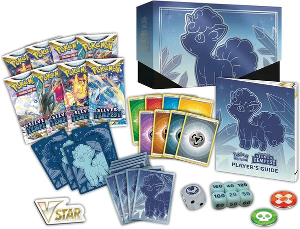 Pokemon Sword & Shield Silver Tempest Elite Trainer Box