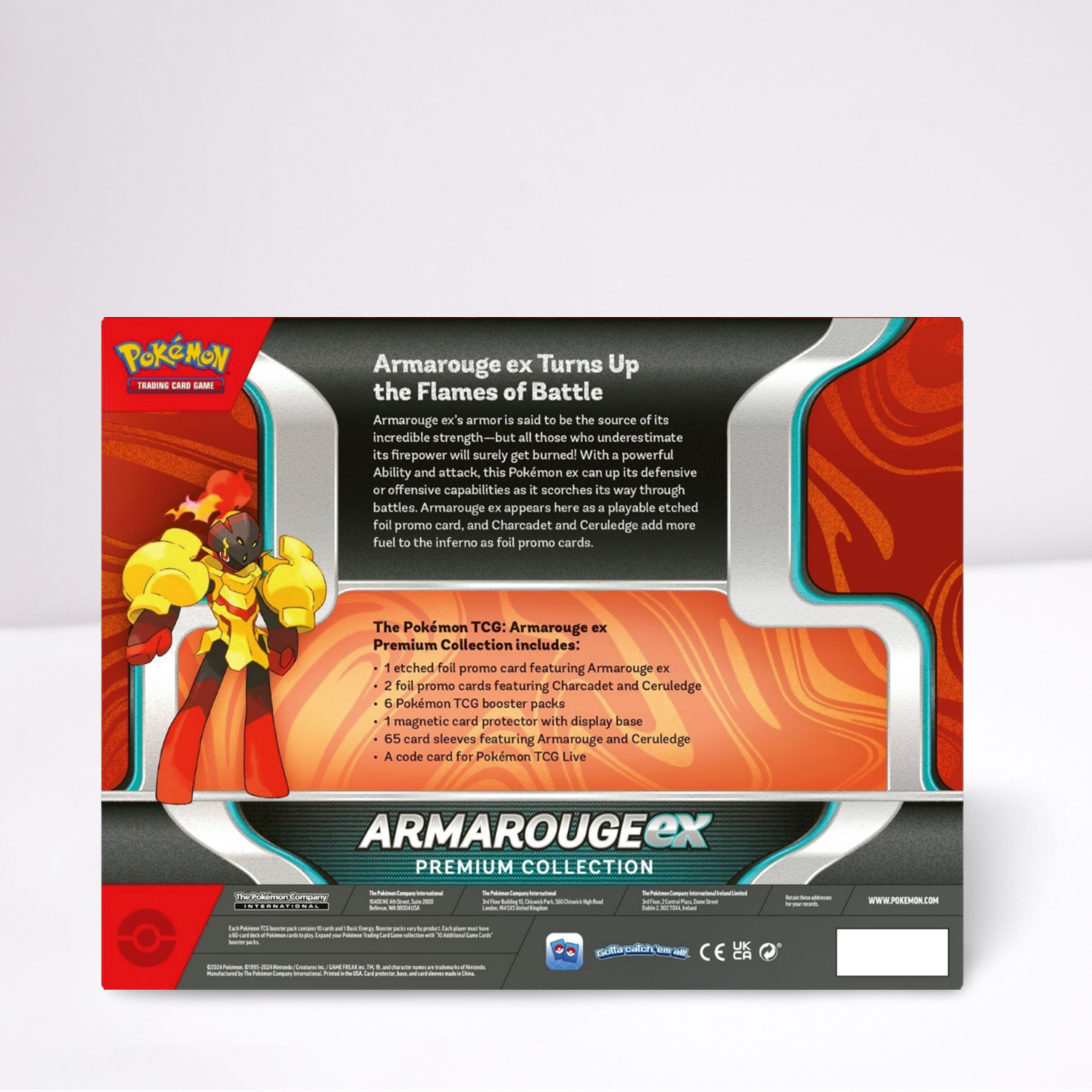 Pokemon Armarouge EX Premium Collection Box