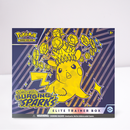 Pokémon Scarlet & Violet - Surging Sparks Elite Trainer Box