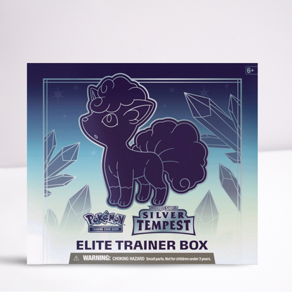 Pokemon Sword & Shield Silver Tempest Elite Trainer Box