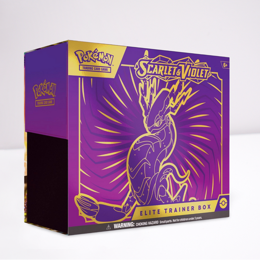 Pokemon Scarlet and Violet Elite Trainer box